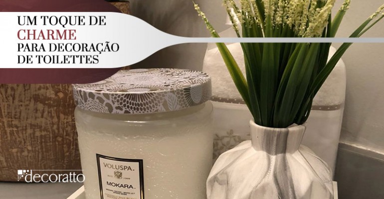 Featured image for “Um toque de charme para decoração de toilettes”